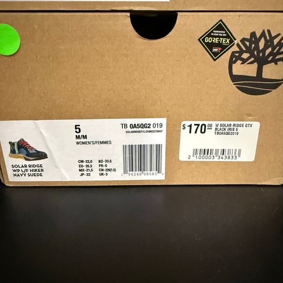 TIMBERLAND X Billionaire Boys Club Women's 5 SOLAR RIDGE WP GORE-TEX - Picture 7 of 7